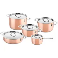 Ducq Koperen Pannenset 5-delig