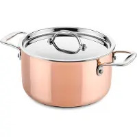 Ducq Kookpan Copper Hoog 20 cm