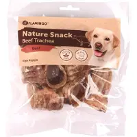 Flamingo Nature - Snack Honden - Nature Snack Luchtpijp 5-6cm 100gr - 1st - 126967 - 1st