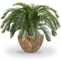 Maxifleur Kunstplanten Cycas deluxe kunstpalm 125cm