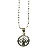 Heaven Eleven heren Ketting ballchain - zilverkleurig kruisje