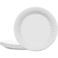 Sarcia.eu Papieren borden wit 18cm ECO (10 stuks)