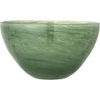 Bloomingville Esmaralda Schaal, Groen, Glas