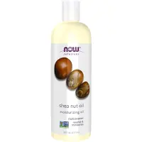 Now , Solutions, Shea Notenolie, Bevochtigende Olie, 16 fl oz (473 ml)