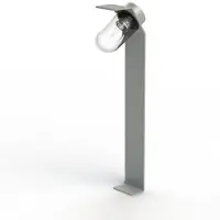 Roger Pradier Sherlock Sokkellamp Clear Glass | Silk Grey