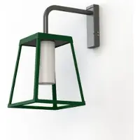 Roger Pradier Lampiok 4 Model 2 Wandlamp Two Color (Black Grey Support) | Fir green