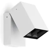 Lombardo Kura Reg X2 Buiten Wandlamp 18° | White | 2700 K IP65