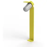 Roger Pradier Sherlock Sokkellamp Clear Glass | Sulfur yellow