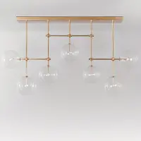 Schwung Soap Hanglamp B7-LG | Lacquered Burnished Brass