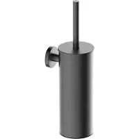 Wiesbaden Alonzo toiletborstel met houder gunmetal