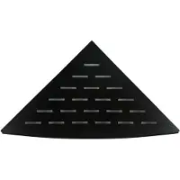 Wiesbaden InWall hoekplanchet 29 x 29 cm mat zwart