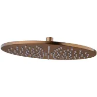 Boss & Wessing Hoofddouche bws danielle rond 30x0,8 cm geborsteld brons koper
