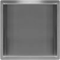 Boss & Wessing Inbouwnis BWS Elegance 30x30x7 cm RVS