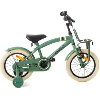 AMIGO Spiel + Freizeit GmbH 2Cool, 14 inch 24 cm, kinderfiets met achterrem, groen