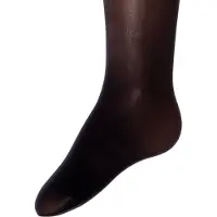 Ewers Kinder Thermopanty - Effen Zwart - - 200DEN - maat 122/128