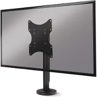 Lindy stijve muurbevestiging voor één beeldscherm (Tabel, 42.99"), Monitorsteun, Zwart