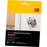 Kodak Pakket van 5 vellen magnetisch fotopapier 10x15 690 g Wit