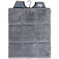 Wicotex bidetmat 50 x 60 cm ruit grijs |