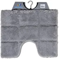 Wicotex toiletmat ruit grijs 50 x 60 cm |