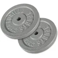 Gorilla Sports Voordeelbundel Halterschijven Gietijzer 2 x 15 kg