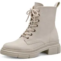 Tamaris Veterlaarsjes crème