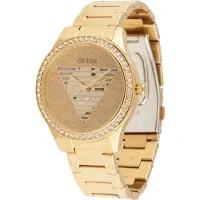 GUESS Analoog horloge 'Lady Idol' goud / lichtgrijs / donkergrijs