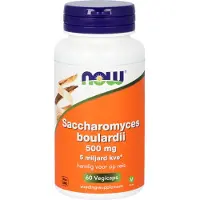 Now Saccaromyces boulardii 500 mg 60 vcaps