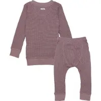 Lodger 2-delige pyjama Ciumbelle Rose Paars Jongens/Meisjes Katoen Ronde hals - maat 104