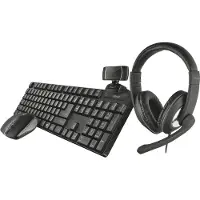Trust Qoby 4-in-1 Home Office Set - Qwerty