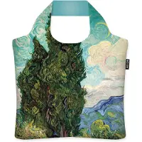 Ecozz Draagtas "Cypresses" Vincent van Gogh