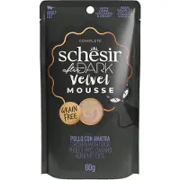 Schesir 12x After Dark Velvet Mousse Kip & Eend 80 Gr
