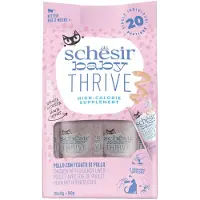 Schesir 8x Baby Thrive Kitten Kip 20 X 8 Gr