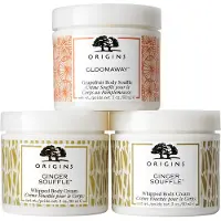 Origins Wrapped To Invigorate Ginger Body Wash, Scrub & Cream (200 + 2 x 100 ml)