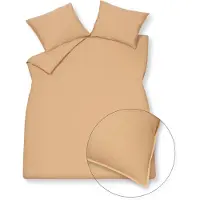 Vandyck Washed Cotton Dekbedovertrek Apricot Blush - 200 x 200/220 cm