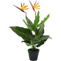 vidaXL Kunstplant paradijsvogelbloem 66 cm