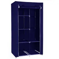 Herzberg HG-8010 Opberggarderobe Klein - Blauw