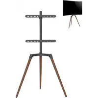 VDD Gaming Tv beeldscherm standaard statief schildersezel design studio - draaibaar - tot 65 inch