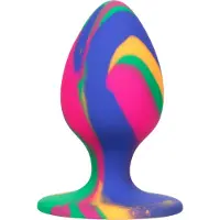 Calexotics CALIFORNIA EXOTICS | Calex Cheeky Medium Tie-dye Plug Anal
