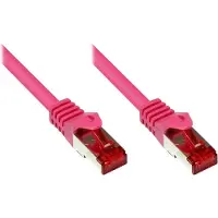 Varia 10m Cat6 S/FTP, 10 meter, Cat6, S/FTP (S-STP), RJ-45, RJ-45, paars