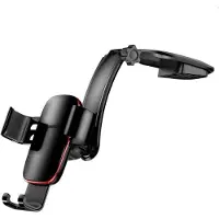 Wiral Zwaartekracht autohouder Metal Age voor cockpit zwart, Smartphonehouder, Zwart