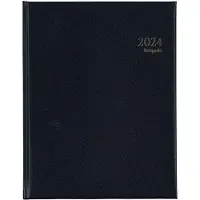 Brepols Concorde Lima weekagenda met uurindeling 2027 blauw (1 week per 2 pagina's) 6-talig