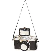 House Vitamin Ornament xmas hanger camera glass 9,5x5x9cm