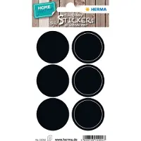 Herma 15092 HOME krijtbord etiketten cirkels - 4 stuks