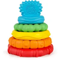 Baby einstein Stapel en Bijtspeelgoed - Stapel & Tanden - Multi - - OneSize - Bouwblokken