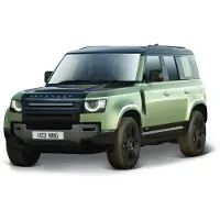 Bburago Land Rover Defender 110 Car Zilver