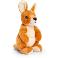 Keel Toys Pluche knuffel dier wallaby kangoeroe 27 cm - Knuffeldier