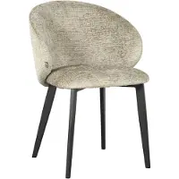 Label51 Logan eetkamerstoel fluweel beige - set van 2 stoelen