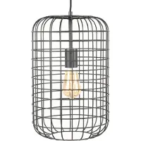 Present Time Solido hanglamp 1-lichts zwart