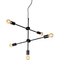 Present Time Stilo hanglamp zwart