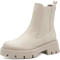 Tamaris Chelsea boots crème